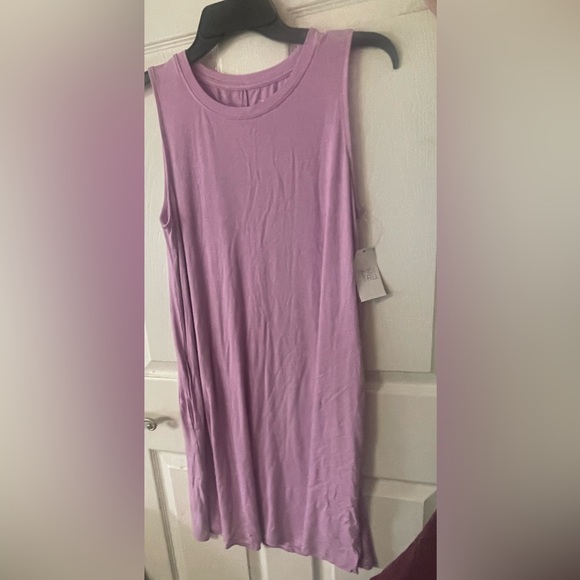 🔴 3/$12 Time and Tru Soft Violet Sleeveless Dress! NWT! - Picture 3 of 5